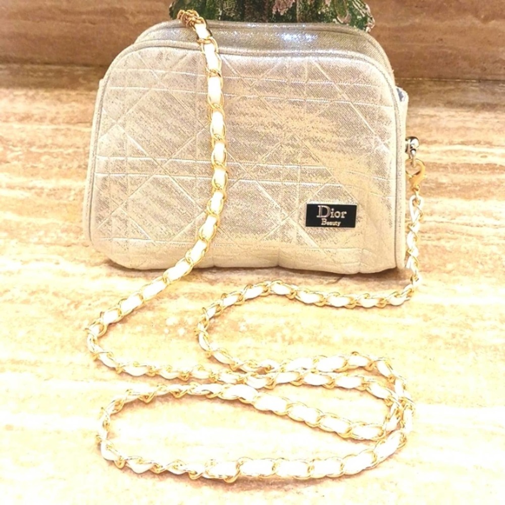 Dior Gold Crossbody Bag